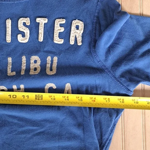 Y2K Hollister Malibu Beach 100% Cotton Long Sleeve Tee Unisex Soft Distressed - Picture 7 of 9